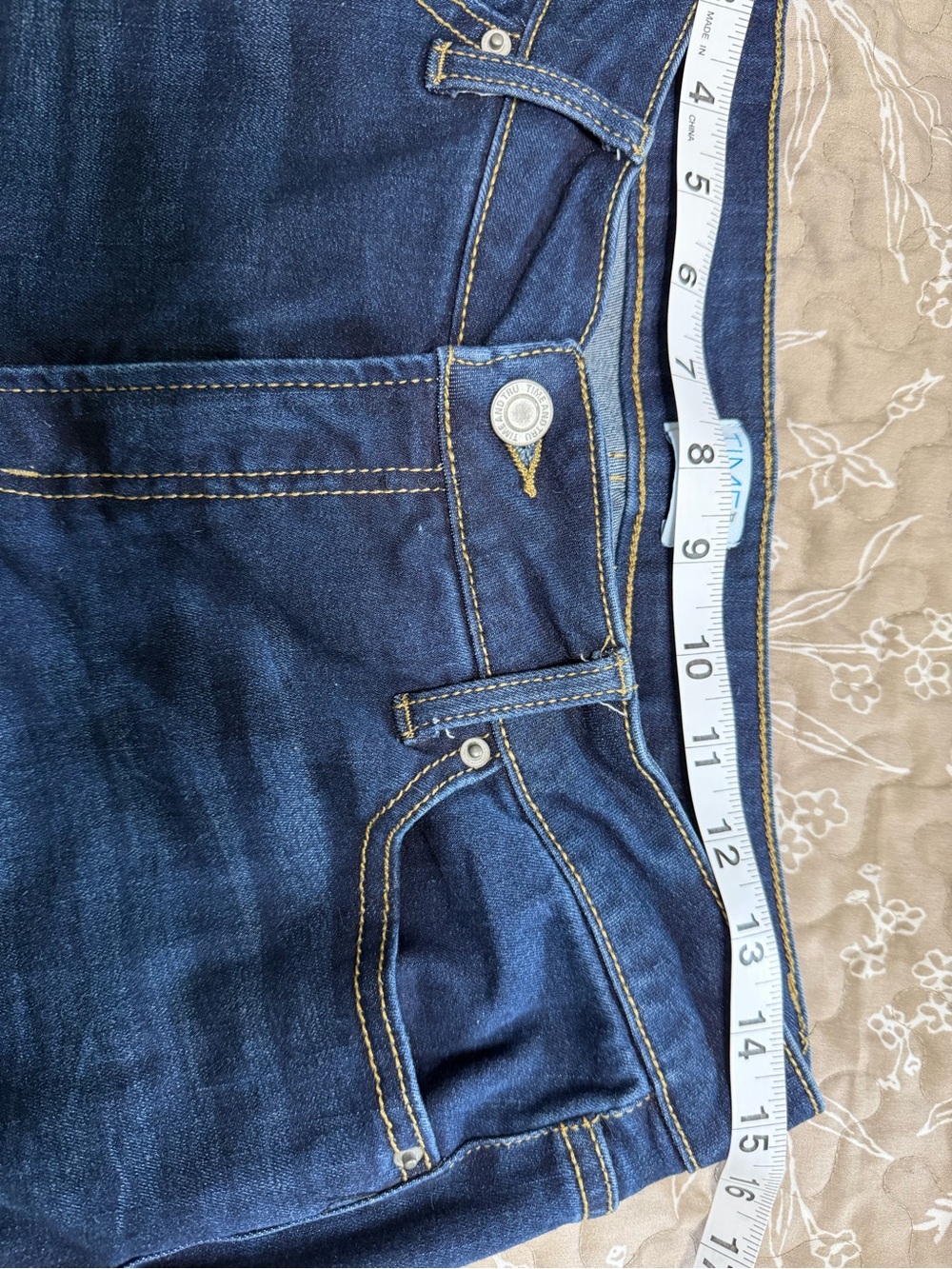 Time and True Straight-Leg Jeans - Picture 3 of 5